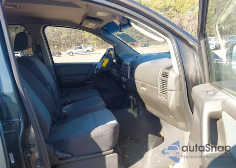 2007 Nissan Titan Xe из США, поврежденный, VIN 1N6BA07A87N208609